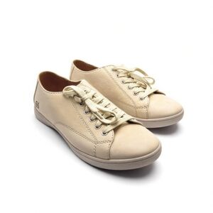 7.5 Born Neutral/Cream Leather Sneakers, NWOT